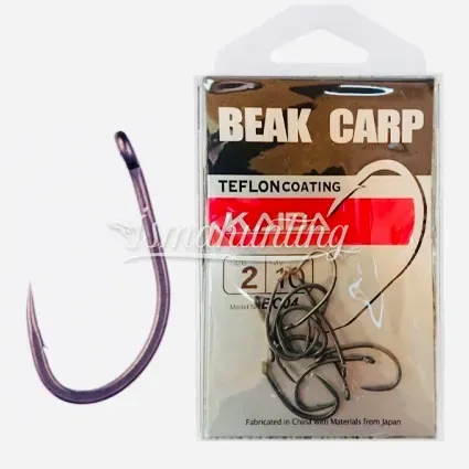 Kaida Beak Carp hook (banana) No. 2