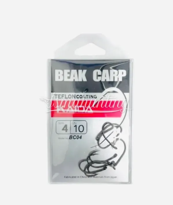 Kaida Beak Carp hook (banana) No. 4