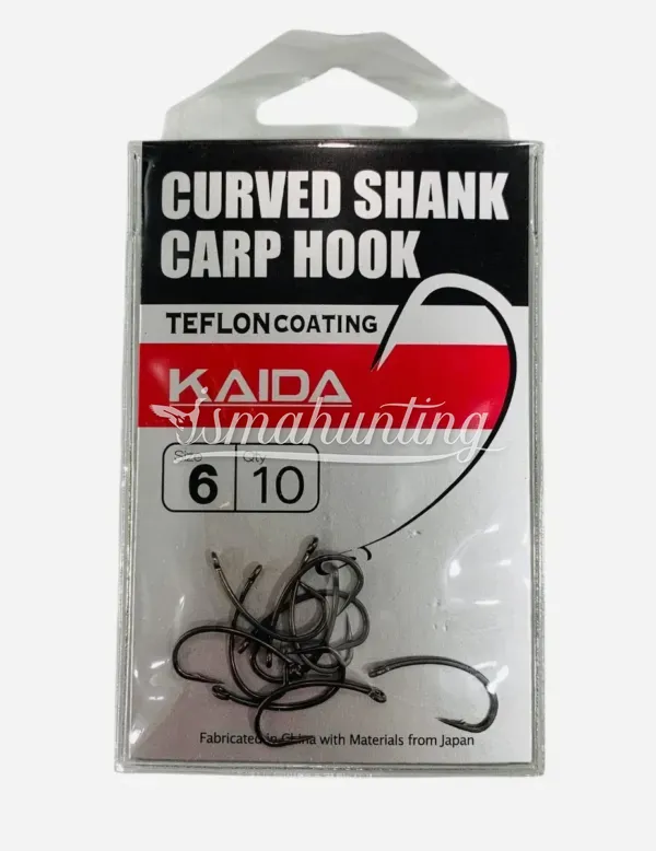 Kaida Beak Carp hook (banana) No. 6