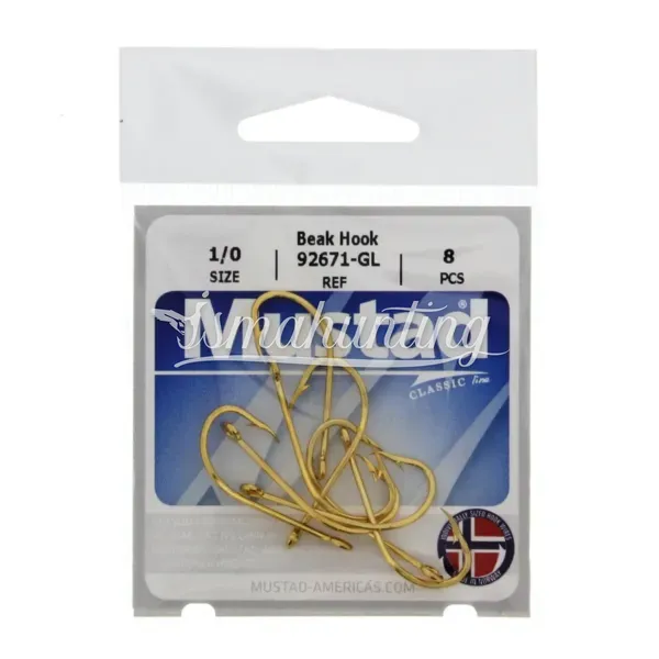 Qarmaq Mustad Beak (əyri) No1/0