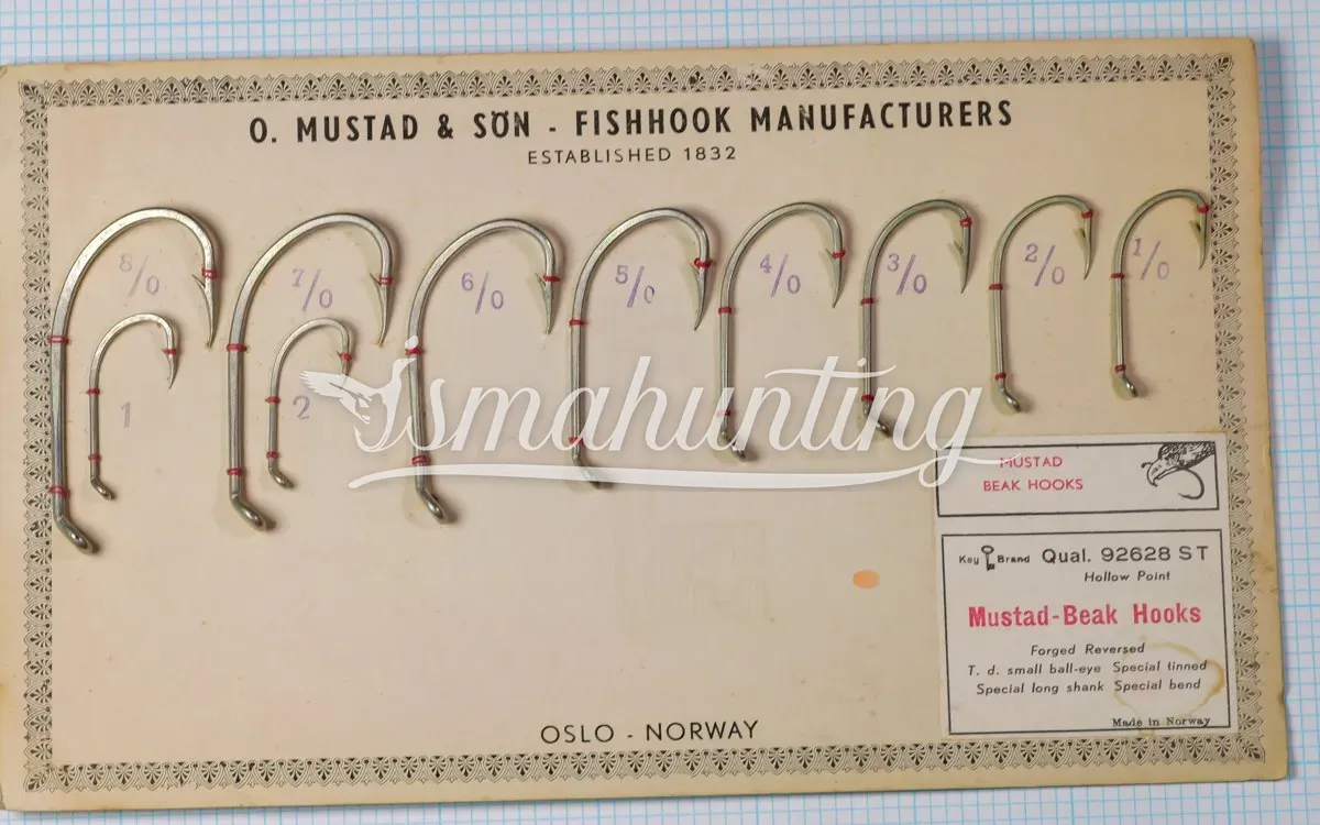 Крючок Mustad Beak (изогнутый) №8