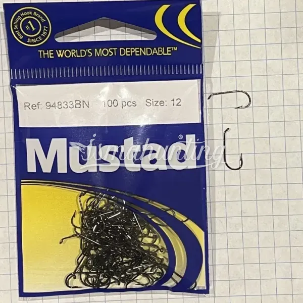 Qarmaq Mustad qutuda 100əd (sazan) No12