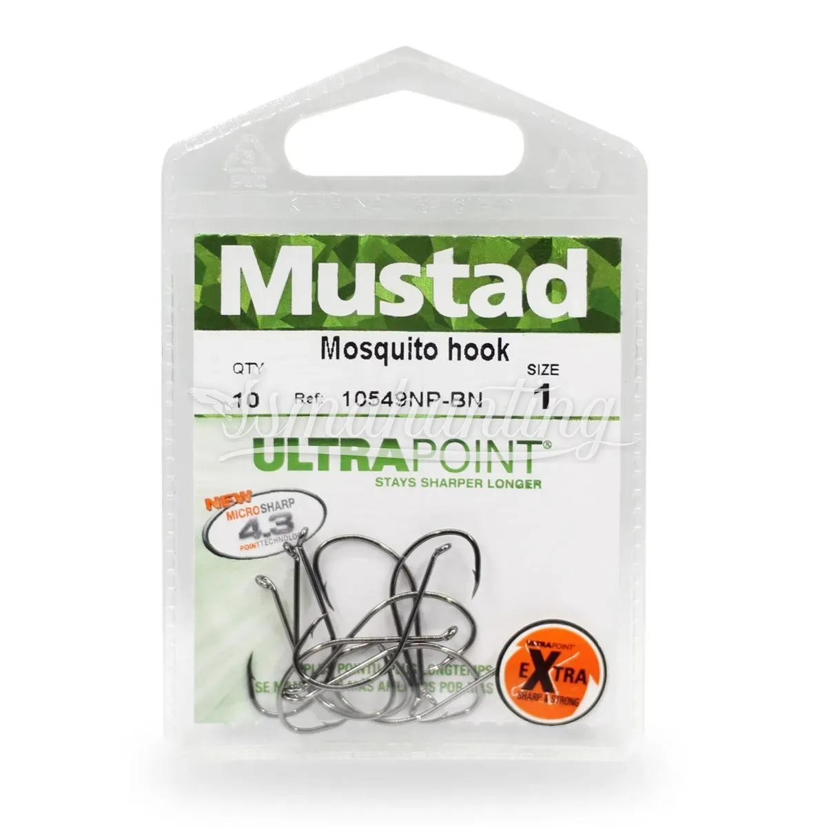Mustad Ultra Piont hook No. 1