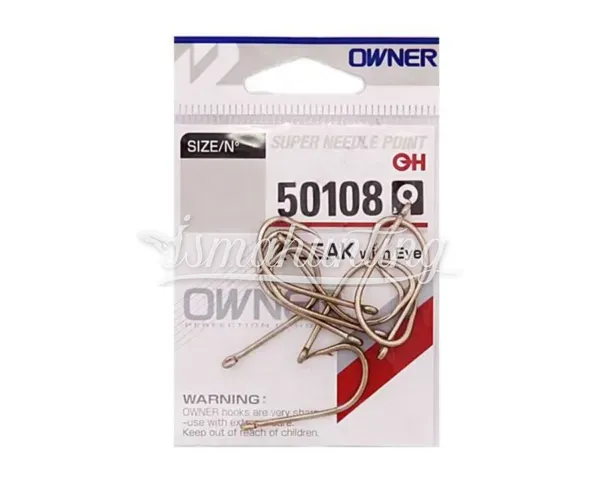 Крючок Owner K-Beak with eye 50108 №10