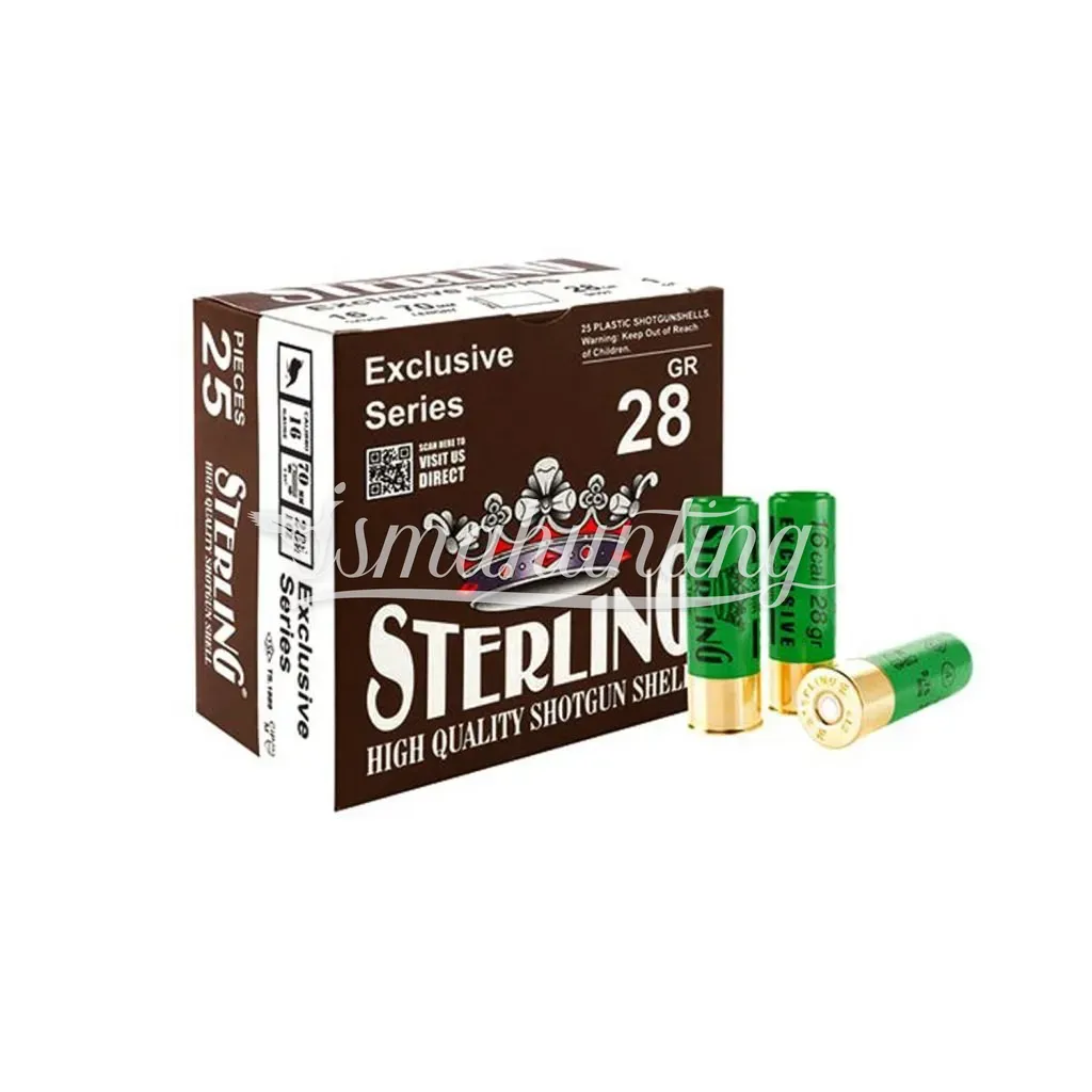 Патрон Sterling 16 кал. №3 28 г