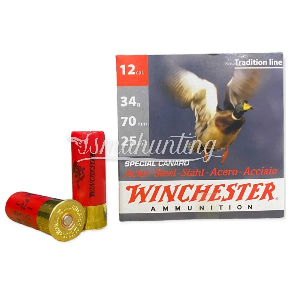 Winchester 12 ga shell No. 4 34 g
