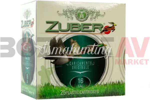 Патрон Zuber 16 кал. №0 28 г
