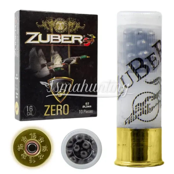 Патрон Zuber 16 кал. №1 28 г