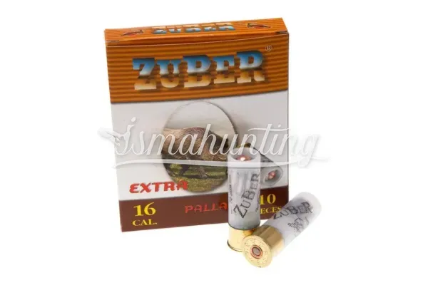 Патрон Zuber 16 кал. №2 28 г