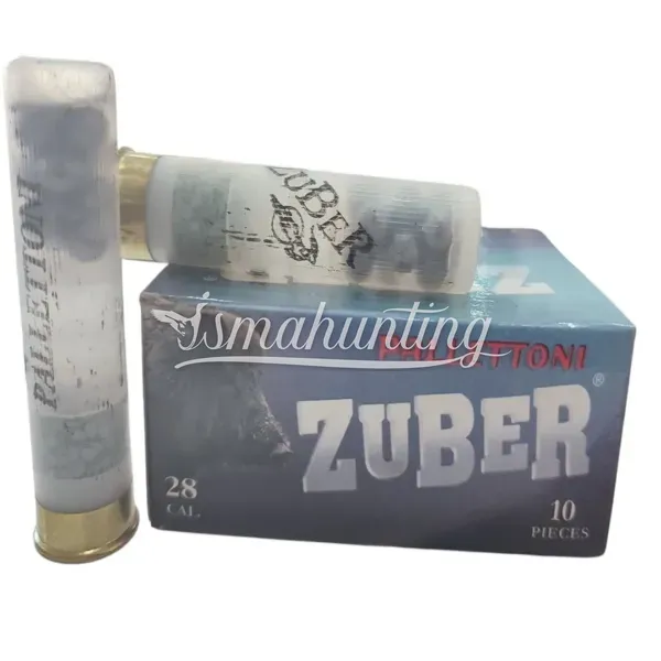 Патрон Zuber 28 кал. пуля 18 г