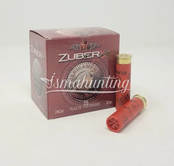Патрон Zuber 28 кал. картечь 18 г